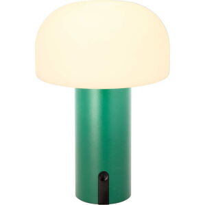 Bílá/zelená LED stolní lampa (výška 22,5 cm) Styles – Villa Collection