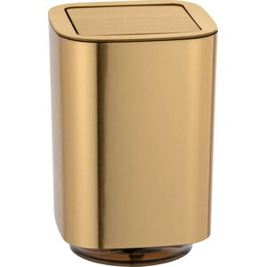 Odpadkový koš do koupelny ve zlaté barvě Wenko Auron