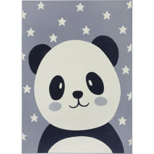 Šedý dětský koberec 150x80 cm Panda Pebbles - Hanse Home