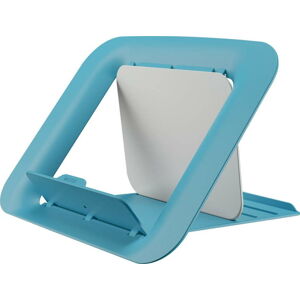 Modrý nastavitelný stojan pod notebook ERGO Cosy - Leitz
