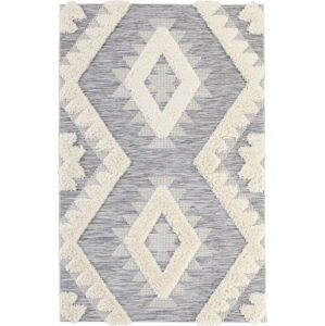 Šedý koberec Mint Rugs Handira Indian, 170 x 115 cm