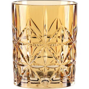 Oranžová sklenice na whisky z křišťálového skla Nachtmann Highland Amber, 345 ml