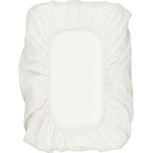 Bílý ochranný potah na matraci s ručníkem Tiseco Home Studio, 55 x 75 cm