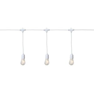 Bílý venkovní světelný LED řetěz Star Trading String, délka 3,6 m