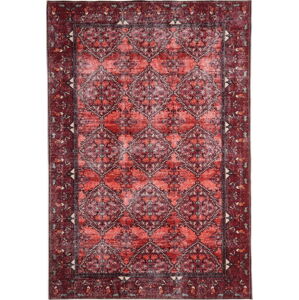 Červený koberec Floorita Bosforo, 120 x 180 cm