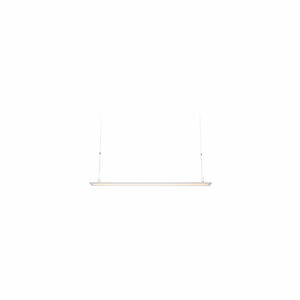 Bílé závěsné svítidlo Markslöjd Plan, délka 120 cm
