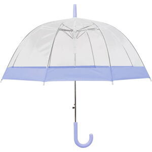 Transparentní holový deštník s automatickým otevíráním Ambiance Pastel Purple, ⌀ 85 cm