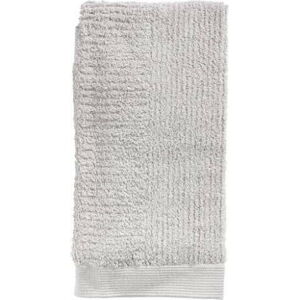 Šedý bavlněný ručník 100x50 cm Classic - Zone