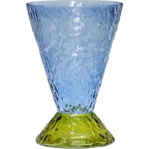 Skleněná ručně vyrobená váza Abyss – Hübsch