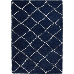 Námořnicky modrý koberec Think Rugs Royal Nomadic, 160 x 230 cm