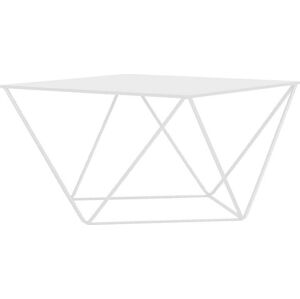 Bílý konferenční stolek Custom Form Daryl, 80 x 80 cm