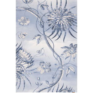 Světle modrý vlněný koberec 120x180 cm Talwin – Agnella