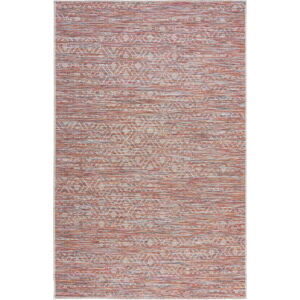 Červeno-béžový venkovní koberec Flair Rugs Sunset, 120 x 170 cm