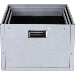Kartonový úložný box s víkem Ture – Bigso Box of Sweden
