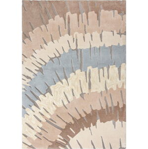 Hnědo-béžový koberec Flair Rugs Woodgrain, 160 x 230 cm