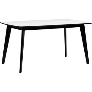 Černobílý jídelní stůl Rowico Griffin, 150 x 90 cm