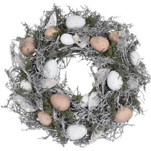 Velikonoční dekorativní věnec Ego Dekor Feathers and Moss, ⌀ 35 cm