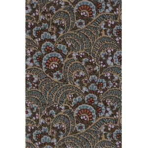 Hnědý vlněný koberec 133x190 cm Paisley – Agnella