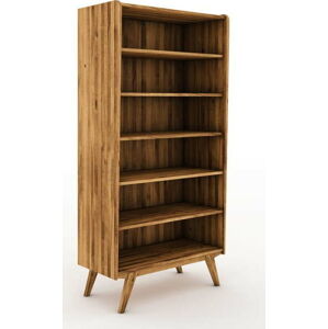 Knihovna z dubového dřeva 100x200 cm Retro - The Beds