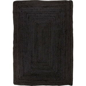 Černý koberec House Nordic Bombay, 180 x 120 cm
