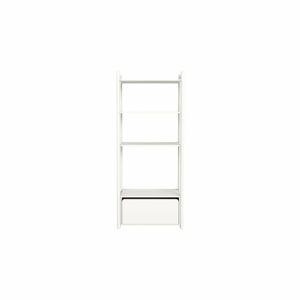 Bílá dětská komoda Flexa Shelfie, výška 189,2 cm