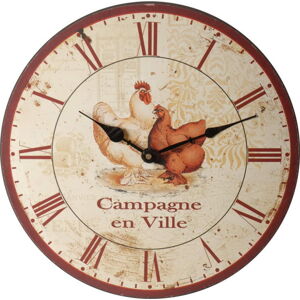 Nástěnné hodiny Antic Line Campagne