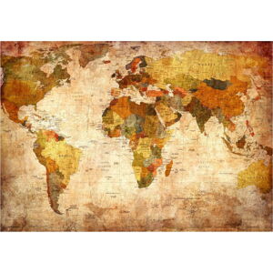 Velkoformátová tapeta Artgeist Old World Map, 200 x 140 cm