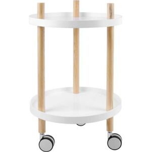 Pojízdný dvoupatrový stolek Leitmotiv Fushion