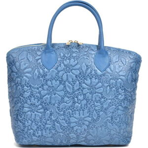 Modrá zdobená kabelka Anna Luchini