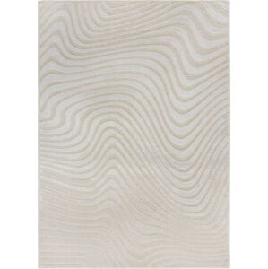 Béžový vlněný koberec 150x80 cm Patna Channel - Flair Rugs