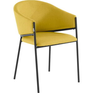 Žluté jídelní židle v sadě 2 ks Martha - Støraa