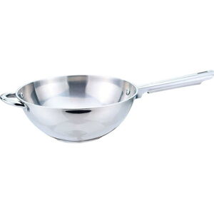 WOK pánev z nerezové oceli Sabichi Esentials, 26 cm