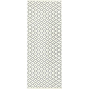 Krémovo-šedý běhoun Hanse Home Celebration Lattice, 80 x 250 cm