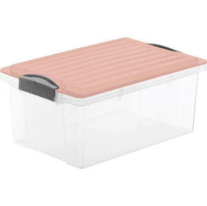Plastový úložný box s víkem Compact – Rotho