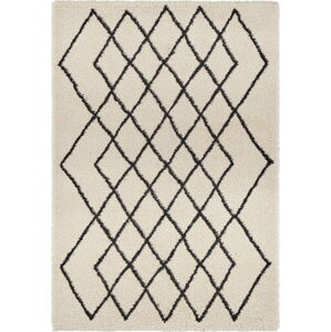 Krémovo-černý koberec Mint Rugs Allure, 80 x 150 cm