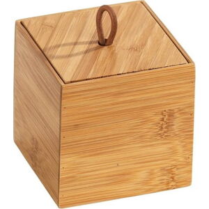 Bambusový box s víkem Wenko Terra, šířka 9 cm