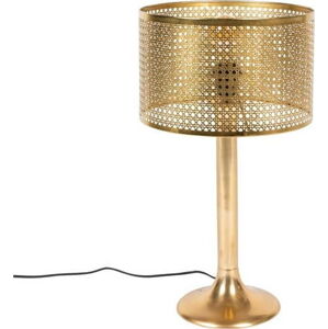 Stolní lampa ve zlaté barvě Dutchbone Barun