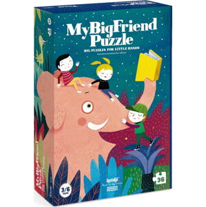 Velké puzzle můj velký přítel Londji, 36 dílků
