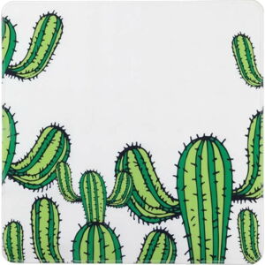 Protiskluzová koupelnová podložka Wenko Cactus, 54 x 54 cm