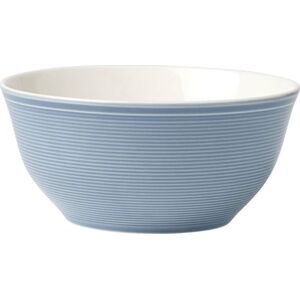 Bílo-modrá porcelánová miska Villeroy & Boch Like Color Loop, 750 ml