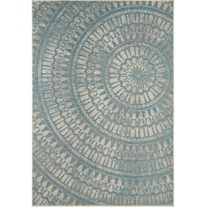 Šedomodrý venkovní koberec NORTHRUGS Amon, 160 x 230 cm