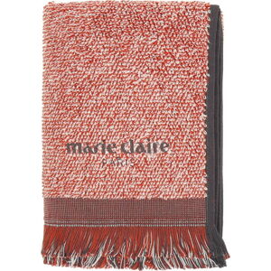 Sada 2 červených ručníků Marie Claire Colza, 40 x 60 cm