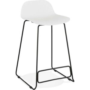 Bílá barová židle Kokoon Slade, výška 85 cm