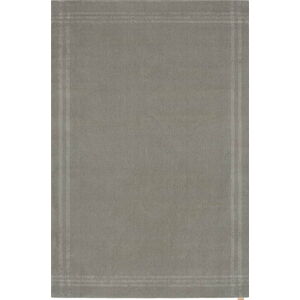Světle šedý vlněný koberec 133x190 cm Calisia M Grid Rim – Agnella