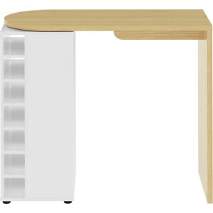 Barový stůl s deskou v dubovém dekoru 110x50 cm Roll - TemaHome
