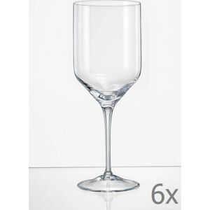 Sada 6 sklenic na víno Crystalex Uma, 400 ml