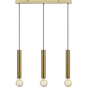 Závěsné stropní svítidlo ve zlaté barvě Markslöjd Sencillo, délka 75 cm
