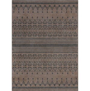 Hnědý dvouvrstvý koberec Flair Rugs MATCH Niko, 120 x 170 cm