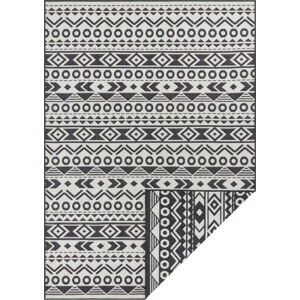 Černo-bílý venkovní koberec Ragami Roma, 120 x 170 cm