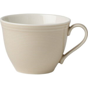 Bílo-béžový porcelánový šálek na kávu Villeroy & Boch Like Color Loop, 250 ml
